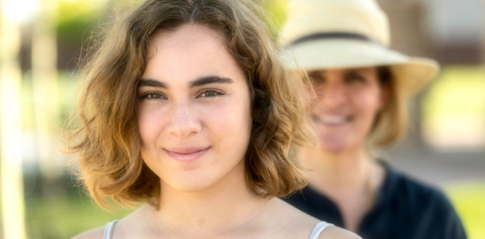 young woman and her mum