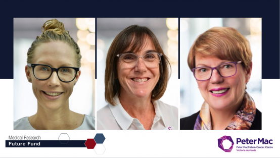 Three Peter Mac-led research projects awarded MRFF grants 